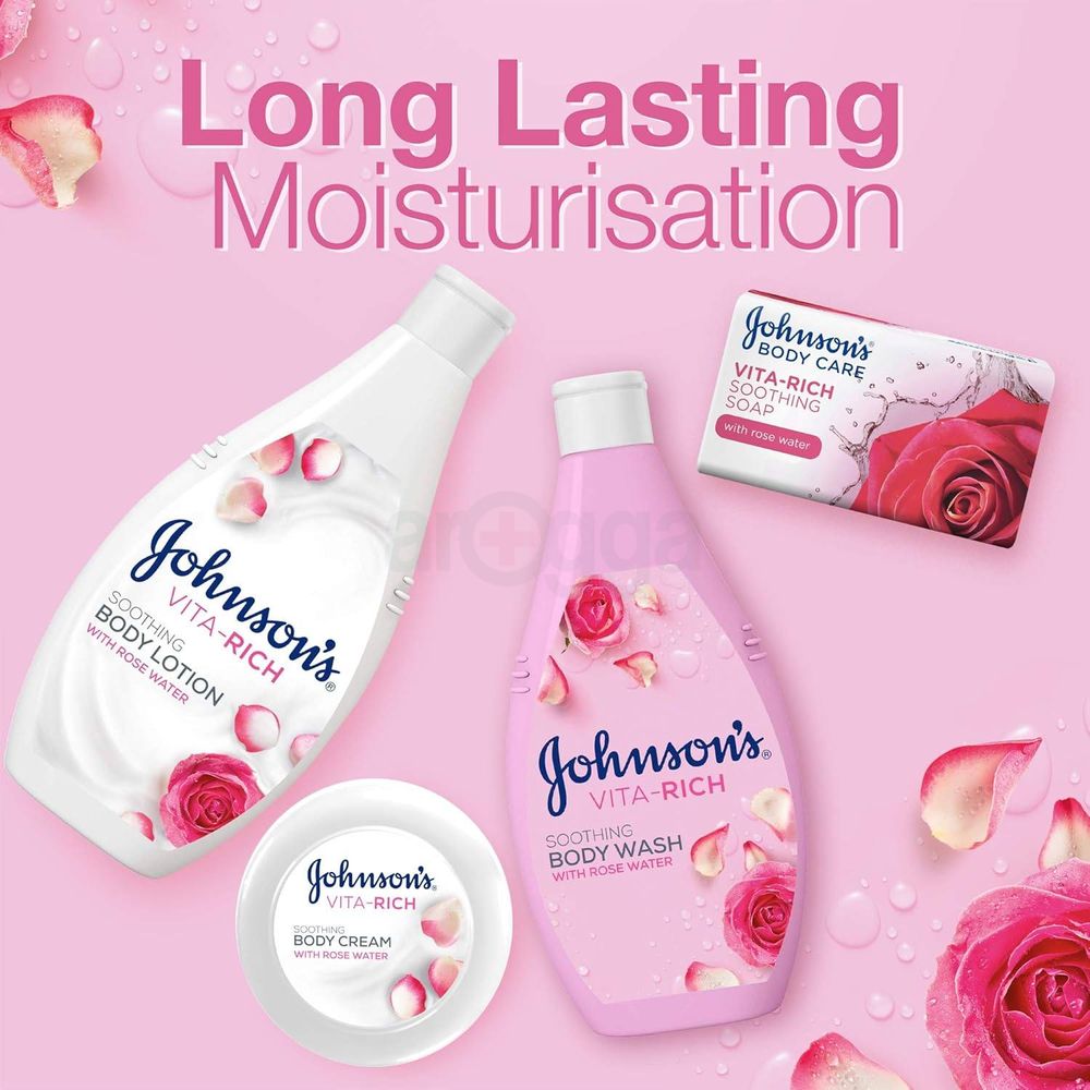Johnson's Vita Rich Soothing Body lotion with Rose Water  