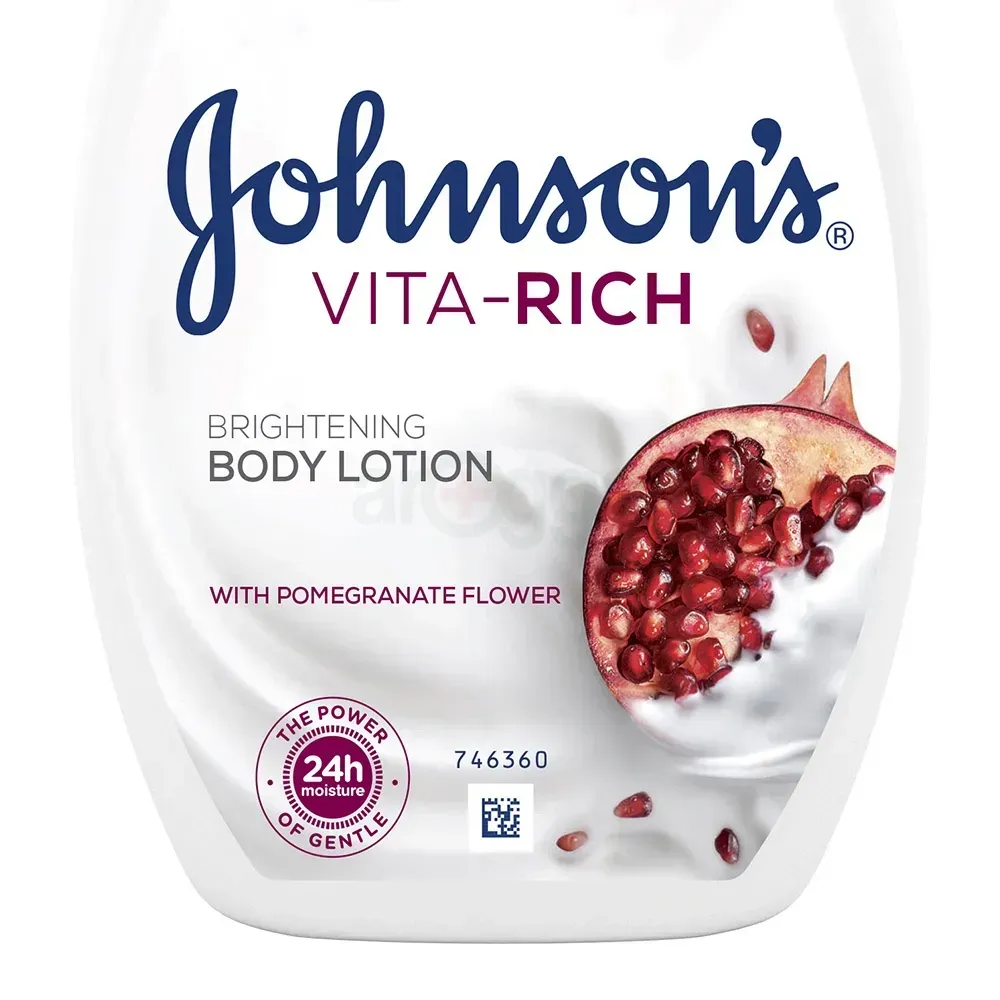 Johnson's Vita Rich Brightening Body Lotion with Pomegranate Flower  