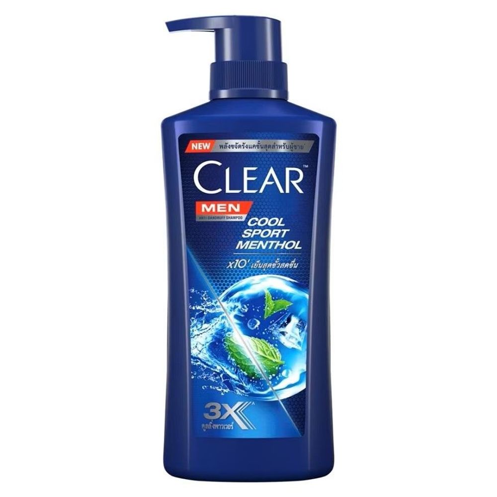 Clear Men Shampoo Anti Dandruff Cool Sport Menthol  