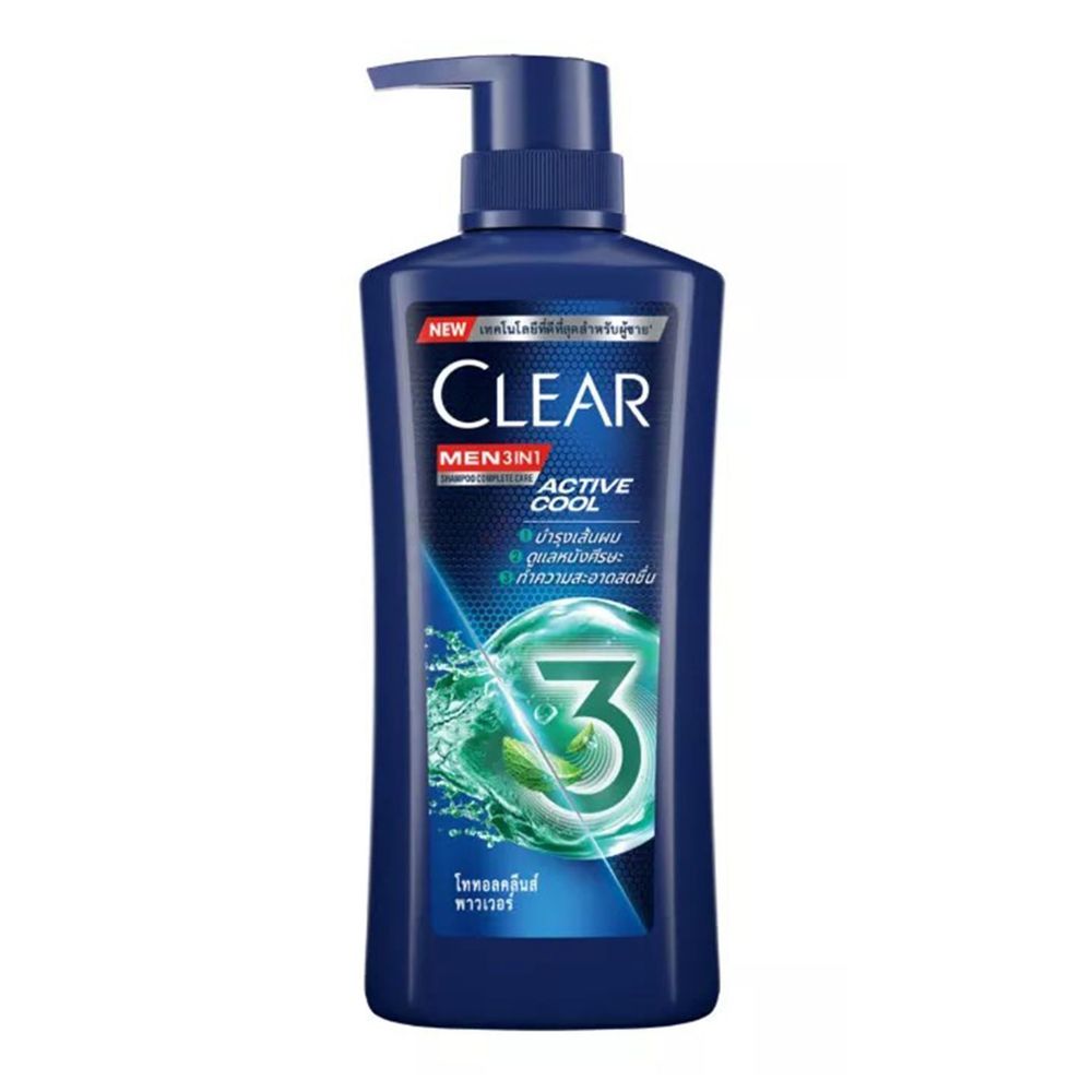 Clear Men 3IN1 Shampoo Complete Care Active Cool  