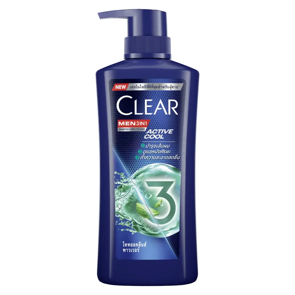 Clear Men 3IN1 Shampoo Complete Care Active Cool  