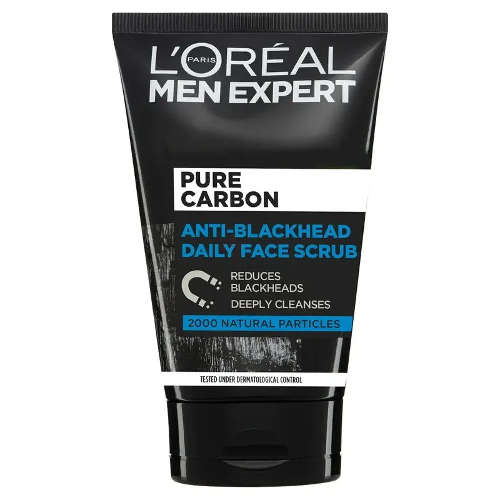 Loreal Paris Men Expert Pure Carbon Anti Blackhead Daily Face Scrub  