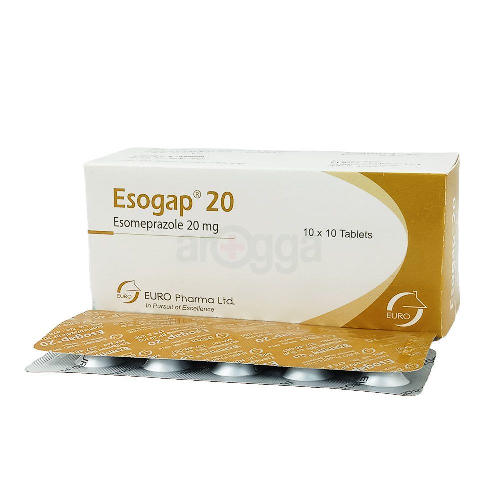 Esogap 20mg Tablet