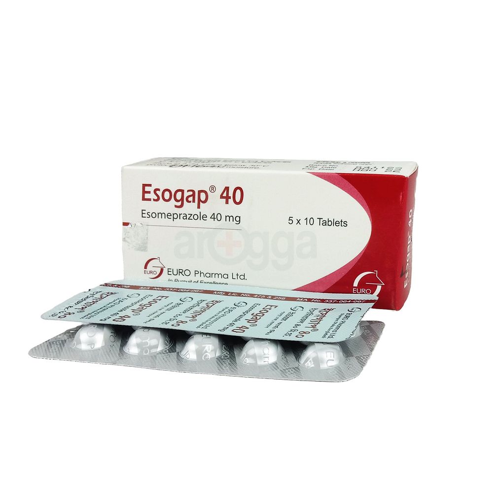 Esogap 40mg Tablet