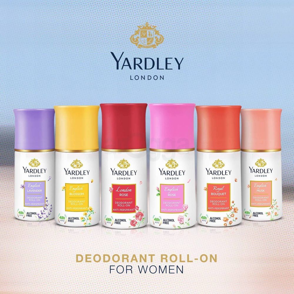 Yardley London English Musk Anti-Perspirant Roll On  