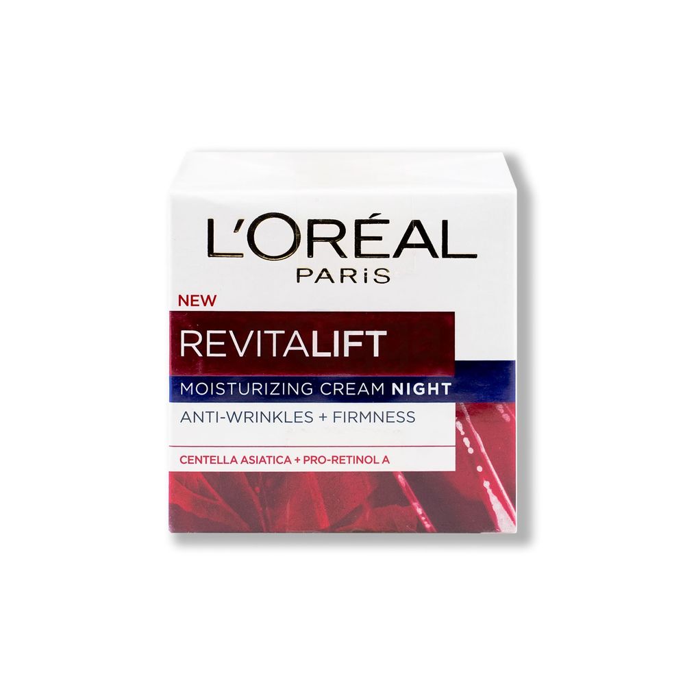 Loreal Paris Revitalift Moisturizing Night Cream for Anti-Wrinkles + Firmness (Imported) 50ml  