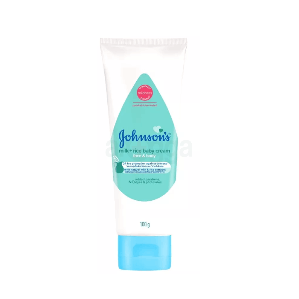 Johnson's Milk + Rice Baby Cream for Face & Body  