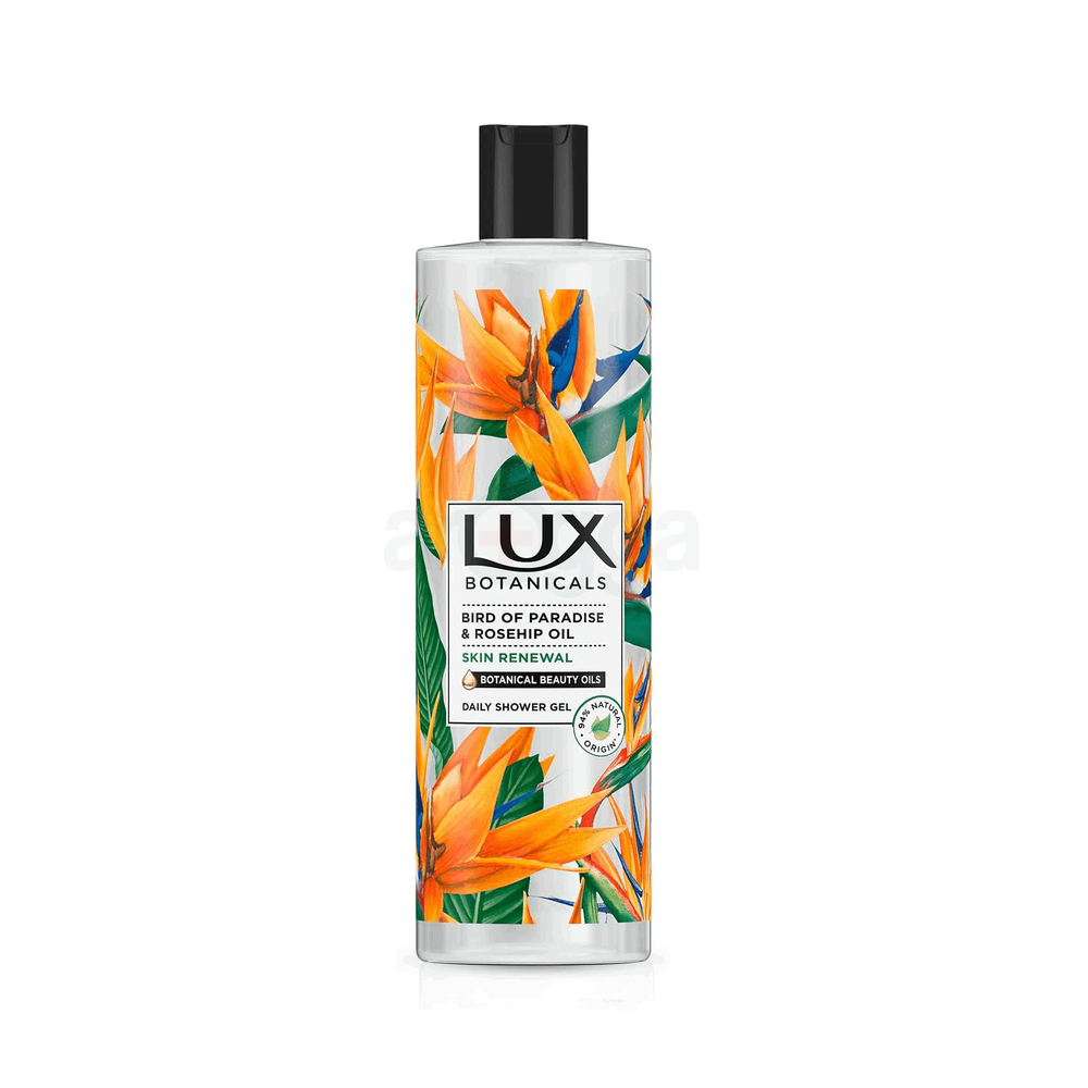 Lux Botanicals Skin Renewal Bird of Paradise & Rosehip Oil Daily Shower Gel   