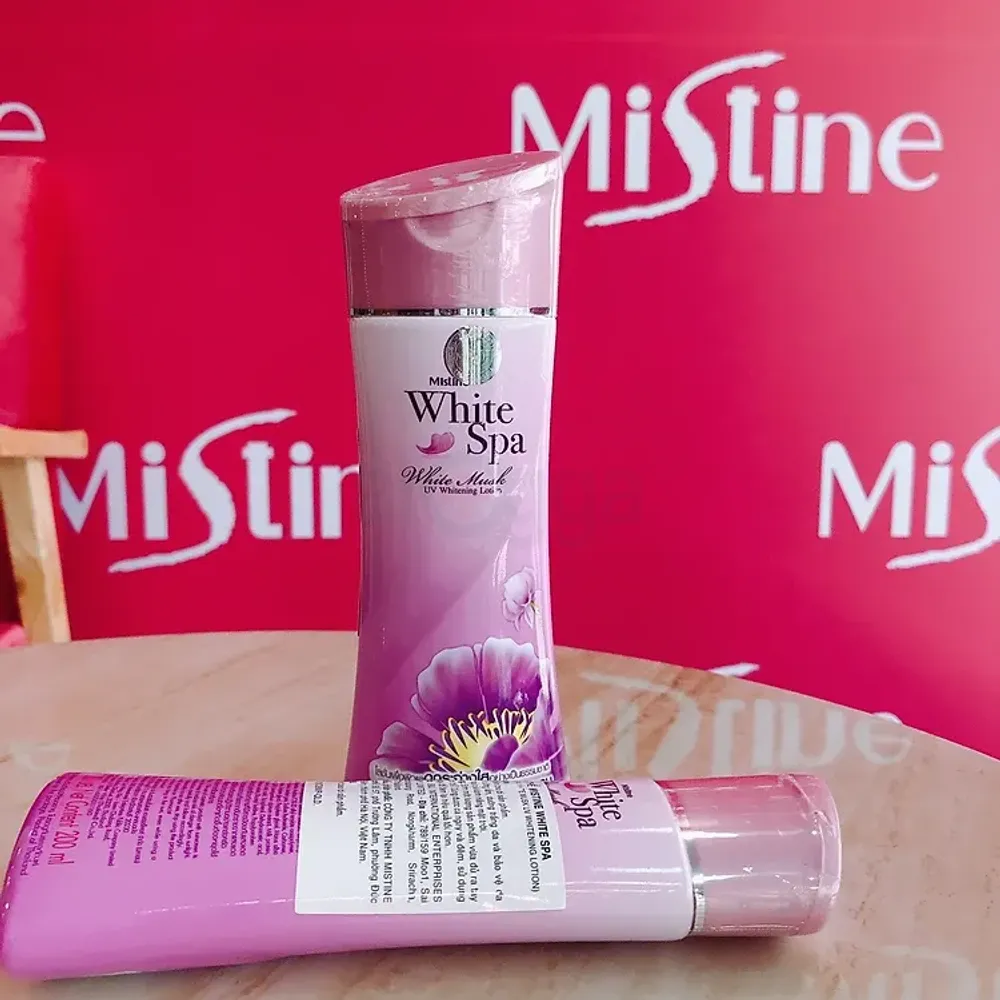 Mistine White Spa White Musk UV Whitening Lotion  