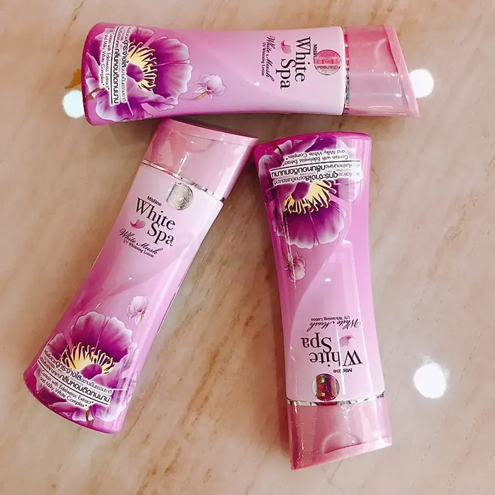 Mistine White Spa White Musk UV Whitening Lotion  