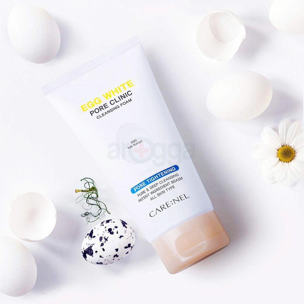 Care:Nel Egg White Pore Clinic Cleansing Foam  
