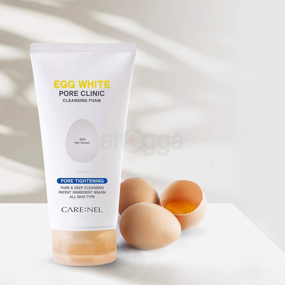 Care:Nel Egg White Pore Clinic Cleansing Foam  