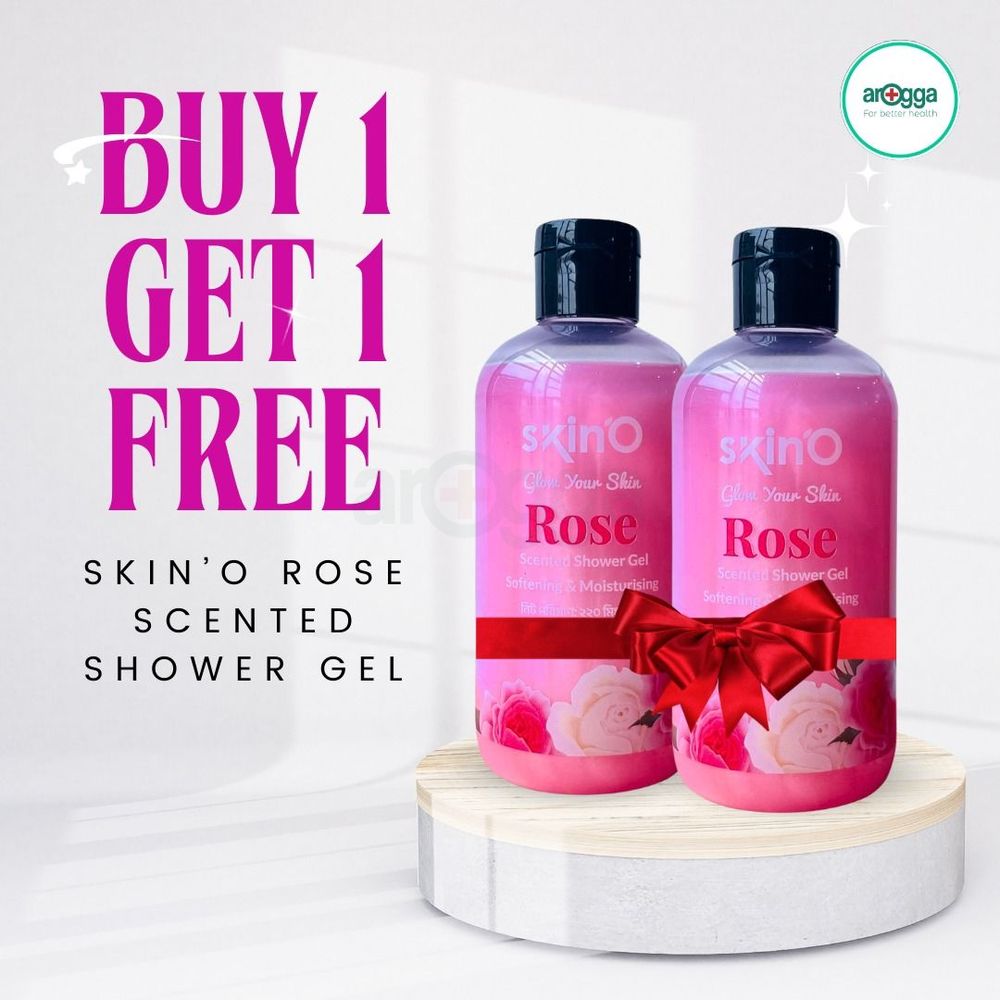 Skin'O Glow Your Skin Rose Scented Shower Gel 220ml (Buy 1 Get 1 Free)  