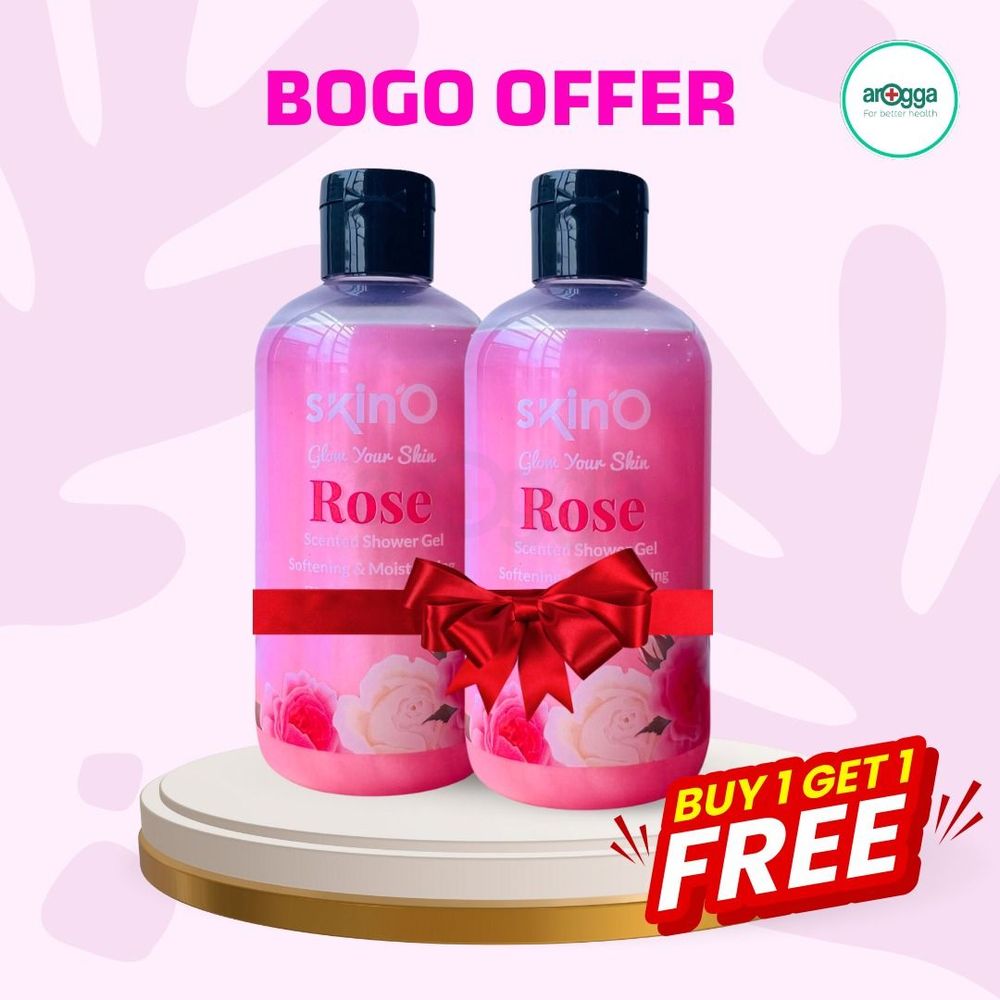 Skin'O Glow Your Skin Rose Scented Shower Gel 220ml (Buy 1 Get 1 Free)  