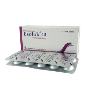 Esolok 40 Tablet 40mg Tablet