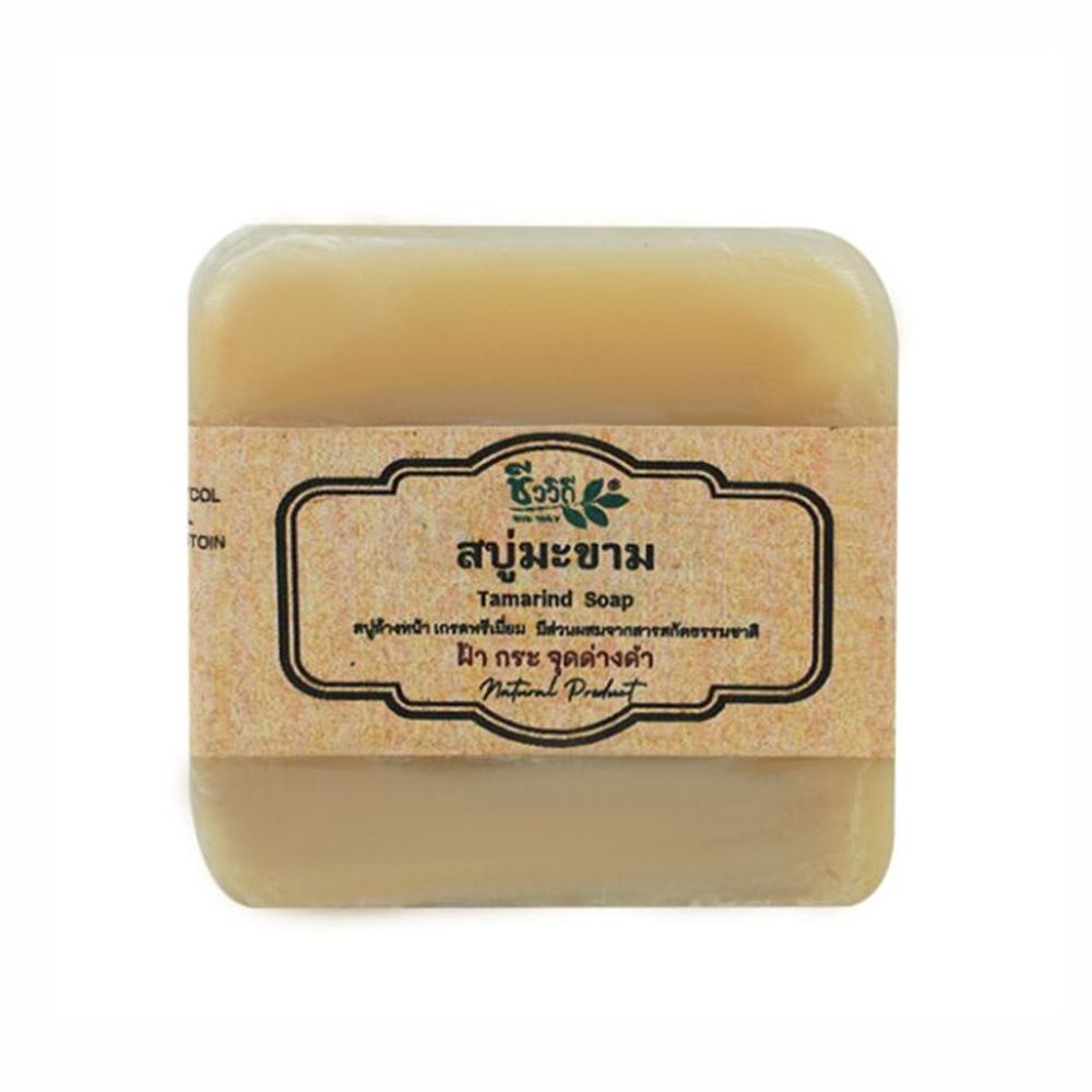 Biology Chivavithi Tamarind Soap (Free Foaming Pouch)  