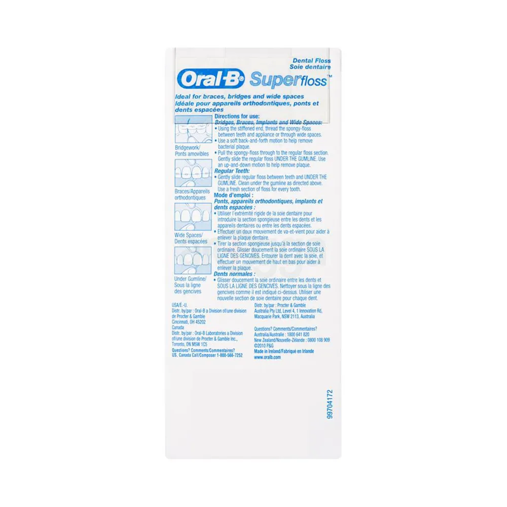 Oral-B Dental Super Floss 50 Strands  