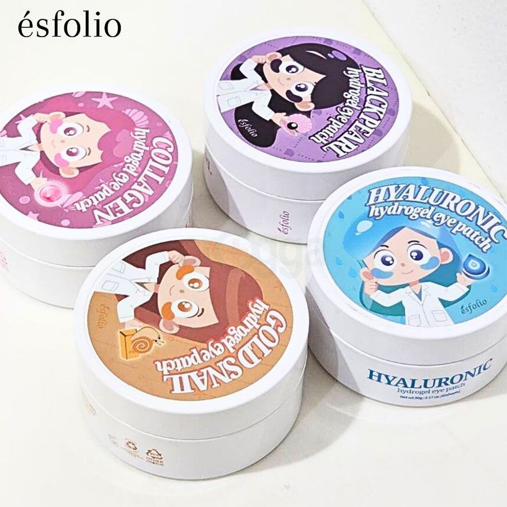 Esfolio Hydrogel Eye Patch - Black Pearl  