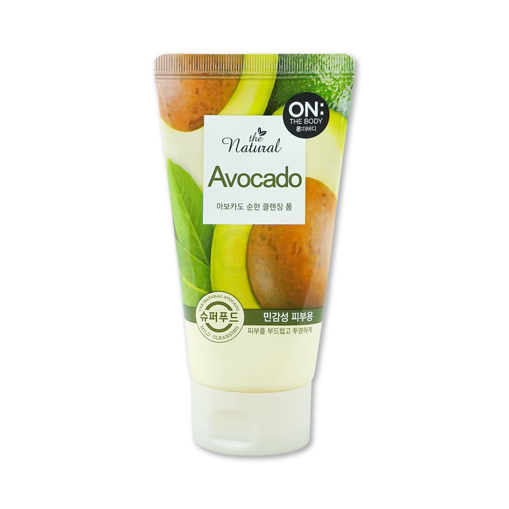 On The Body The Natural Avocado Mild Cleansing Foam  