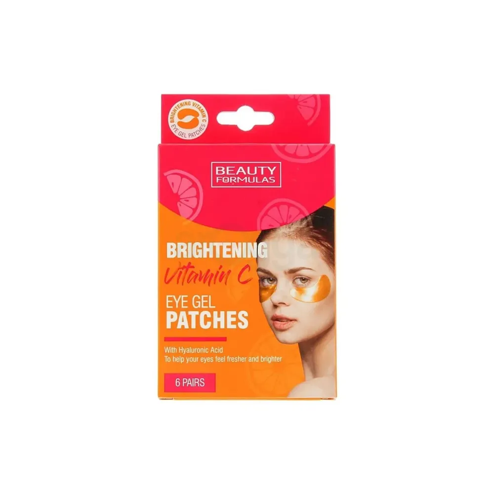 Beauty Formulas Brightening Vitamin C Eye Gel Patches 6 Pairs  