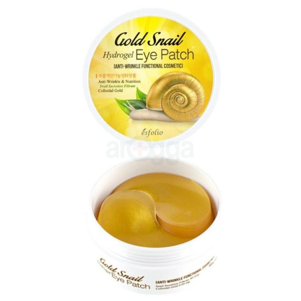 Esfolio Hydrogel Eye Patch - Gold Snail  