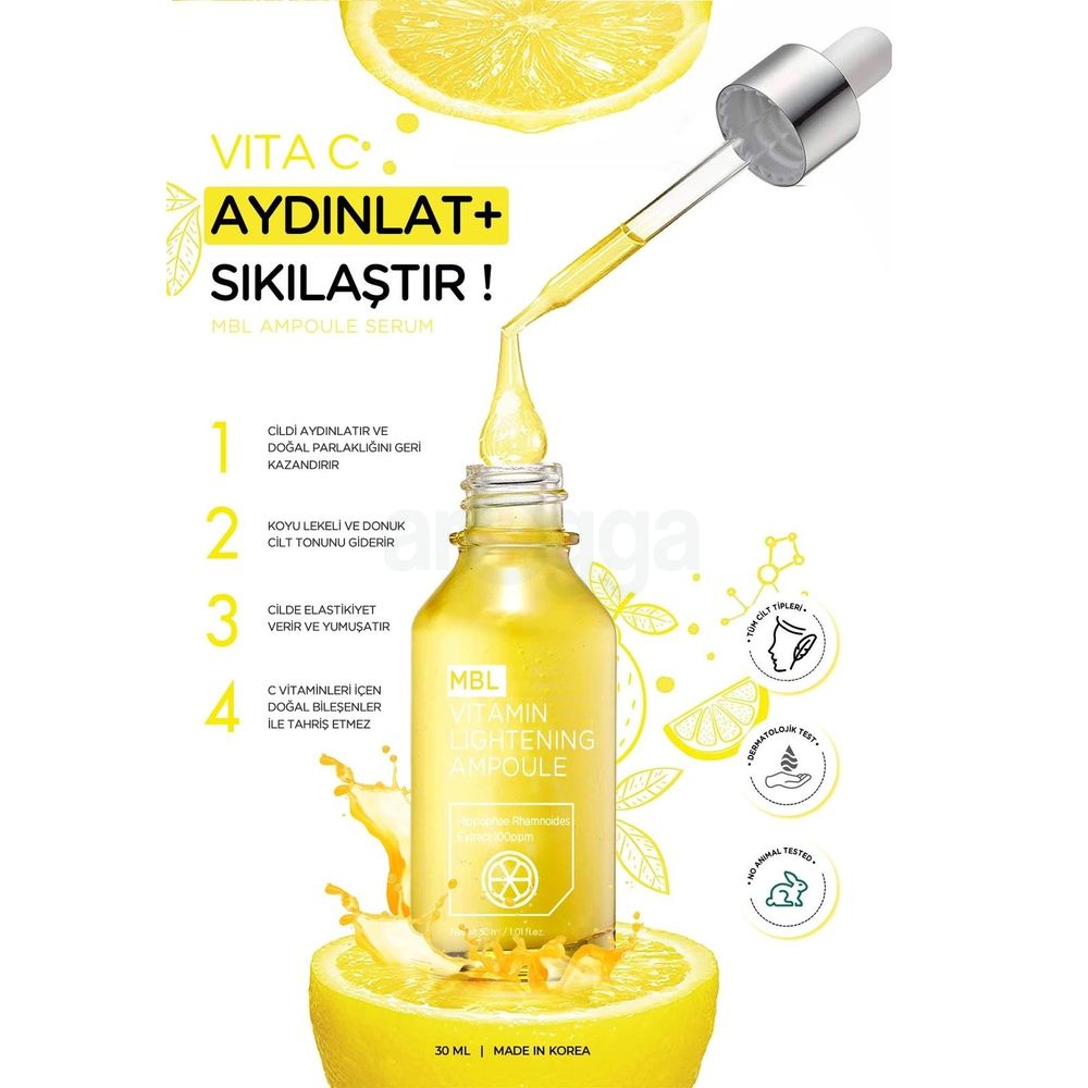 MBL Vitamin Lightening Ampoule with 100ppm Hippophae Rhamnoides  