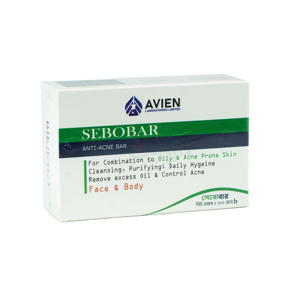 Sebobar Anti-Acne Bar 100gm  