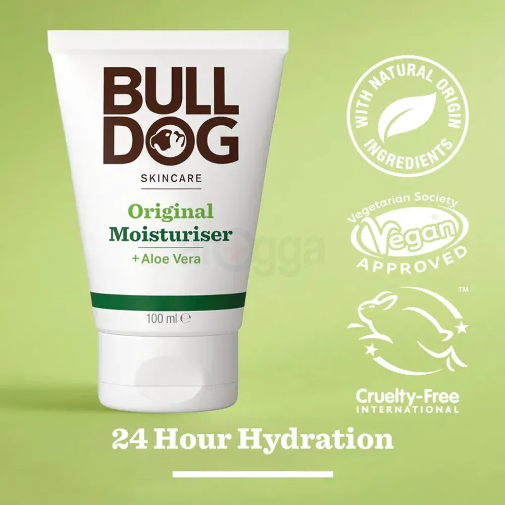 Bulldog Original Moisturiser with Aloe Vera  