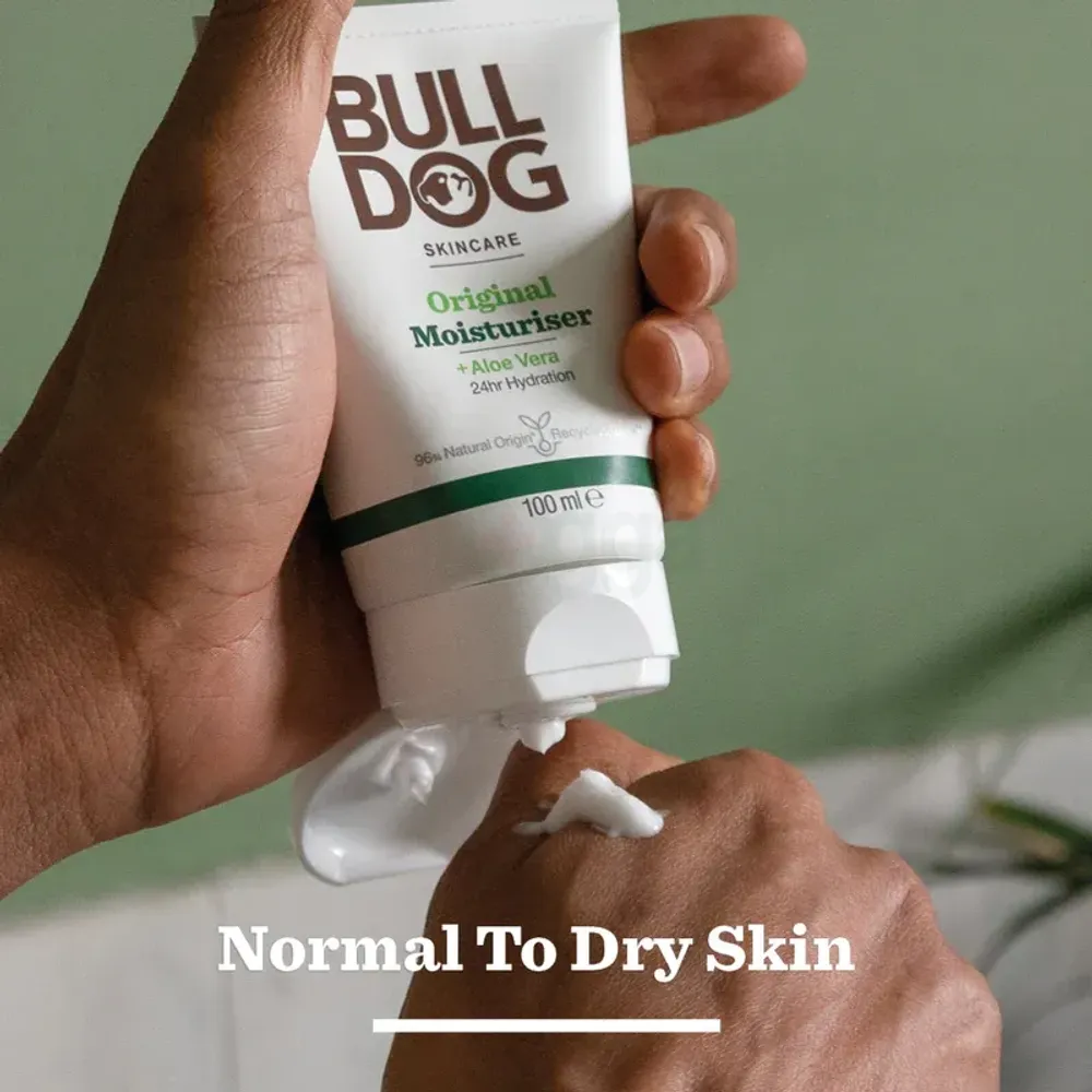 Bulldog Original Moisturiser with Aloe Vera  