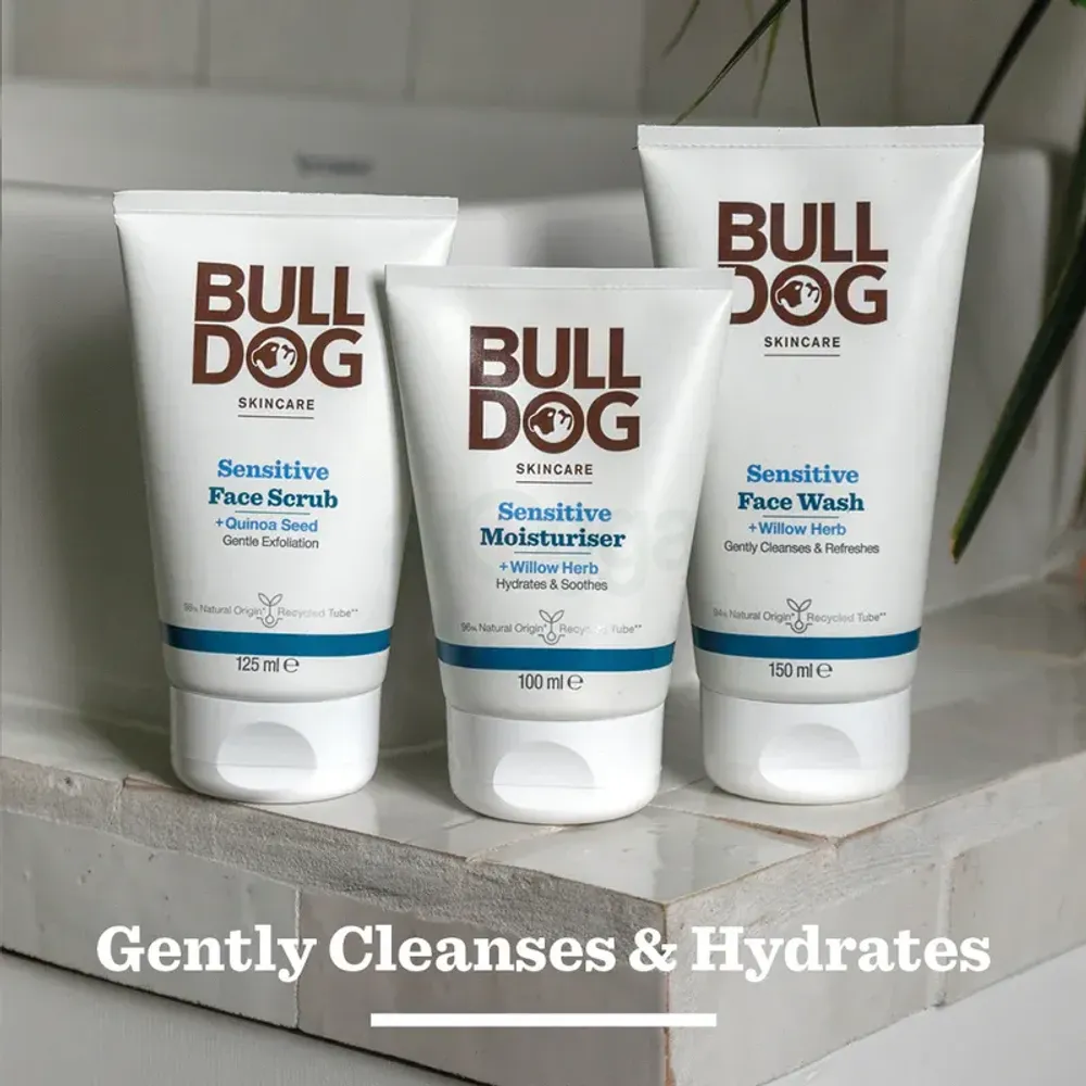 Bulldog Sensitive Face Wash with Willow Herb  