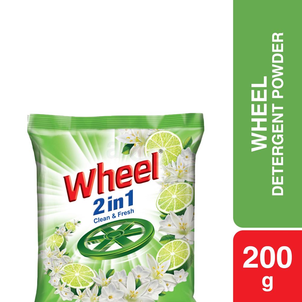 Wheel Washing Powder 2in1 Clean & Fresh 200g  