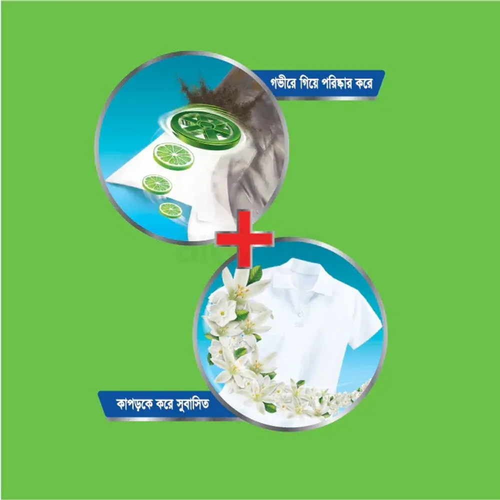 Wheel Washing Powder 2in1 Clean & Fresh 200g  