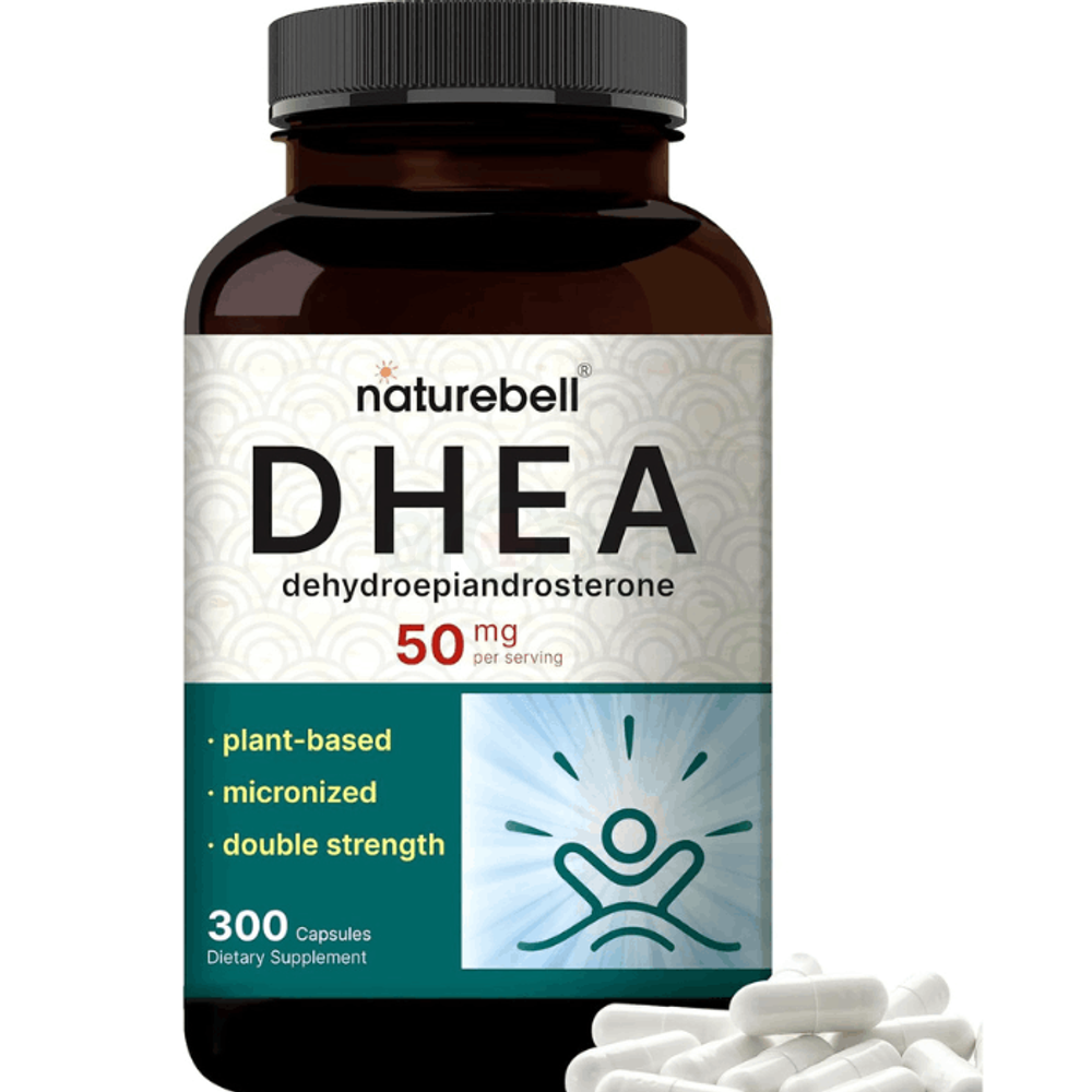 NatureBell DHEA 50mg, 300 Capsules		  