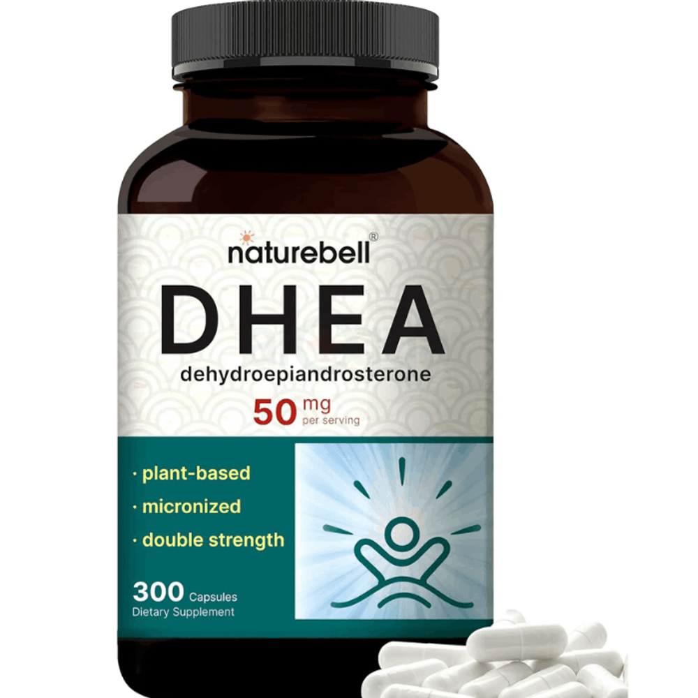 NatureBell DHEA 50mg, 300 Capsules  
