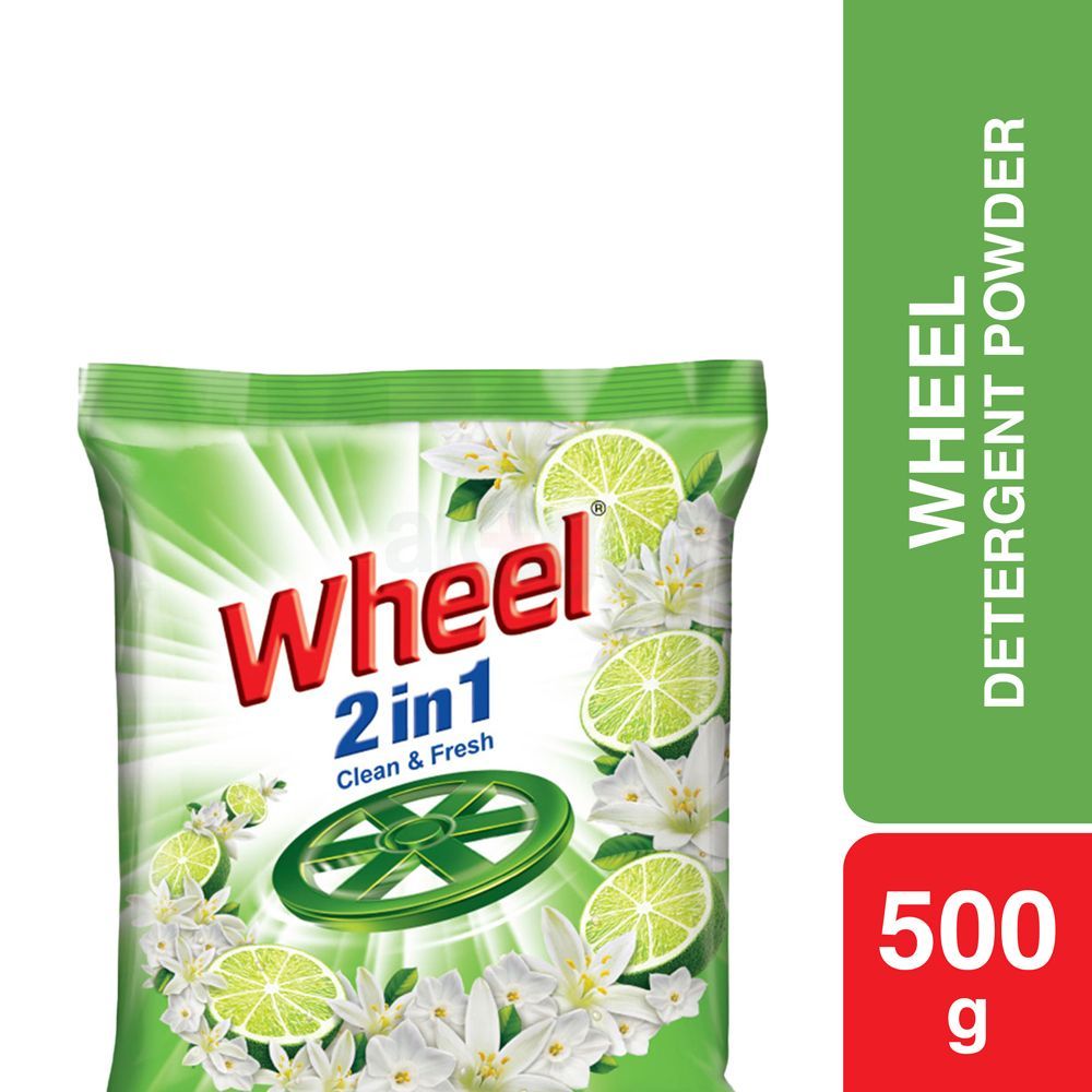 Wheel Washing (Detergent) Powder 2in1 Clean & Fresh 500g  