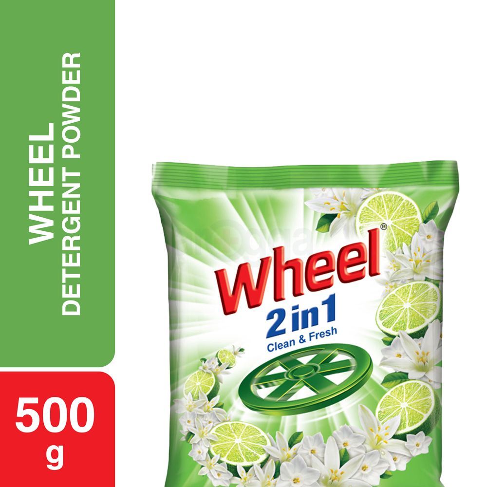 Wheel Washing (Detergent) Powder 2in1 Clean & Fresh 500g  