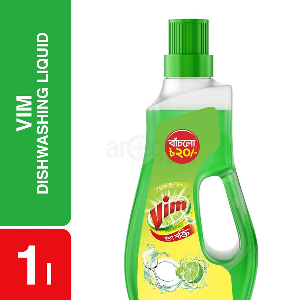 Vim Liquid Dishwash 1L  