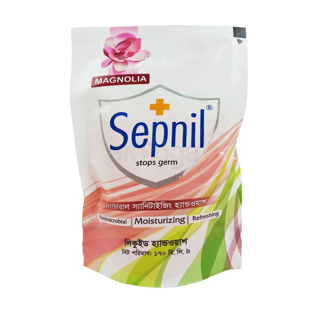 Sepnil Extra Mild Hand Wash Magnolia Refill 170ml  