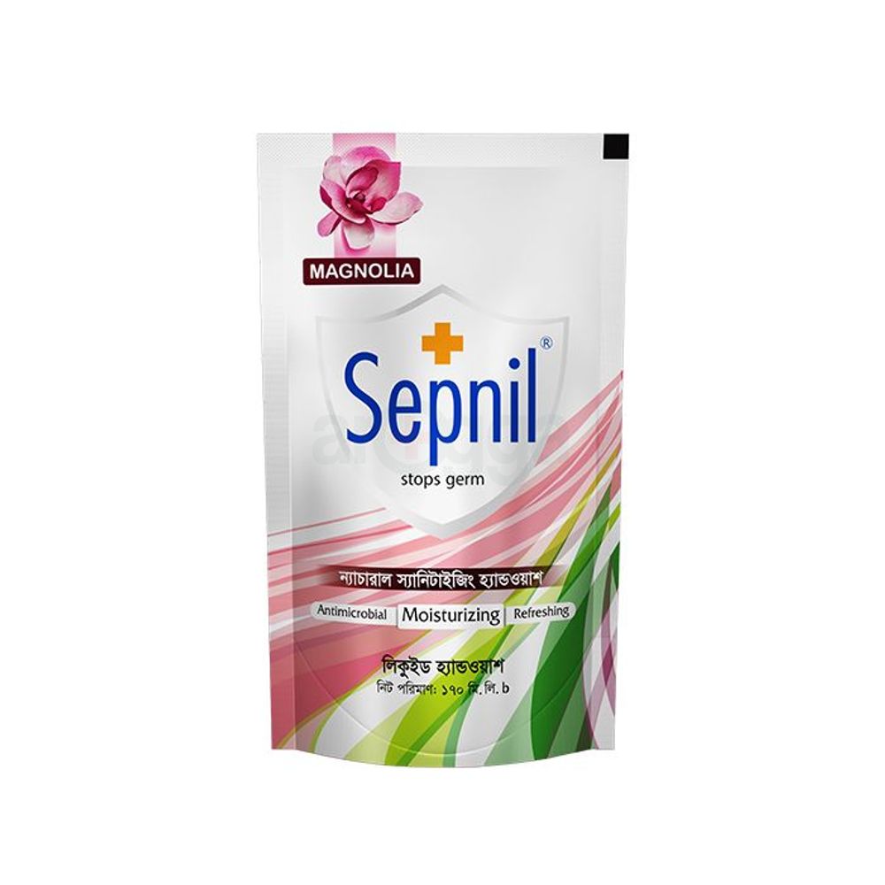 Sepnil Natural Sanitizing Handwash Magnolia Refill 170ml  