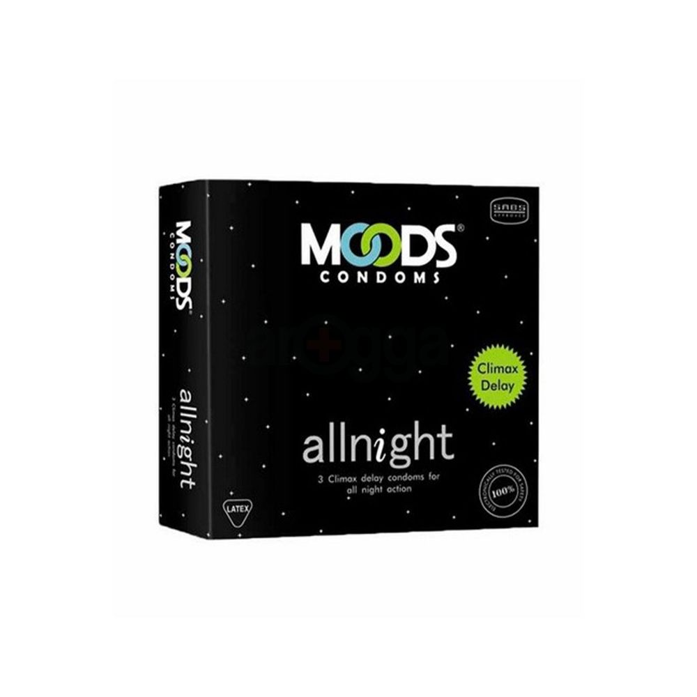 Moods - All Night Condom 2's pack Combo Pack  
