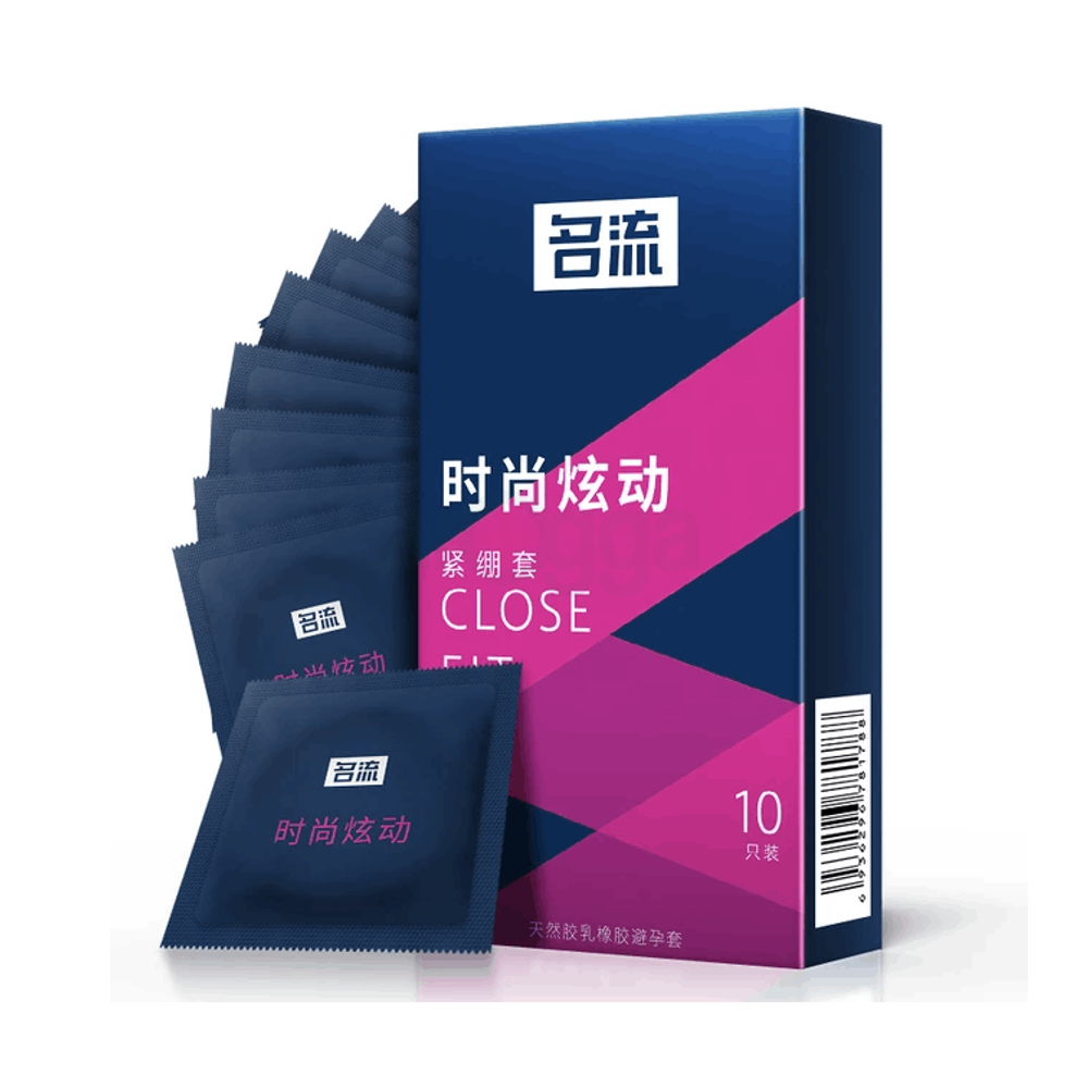 Condoms for Men 10pcs 49mm Small Ultra Thin Close Fit Tight Condom (Brand: Mingliu)  