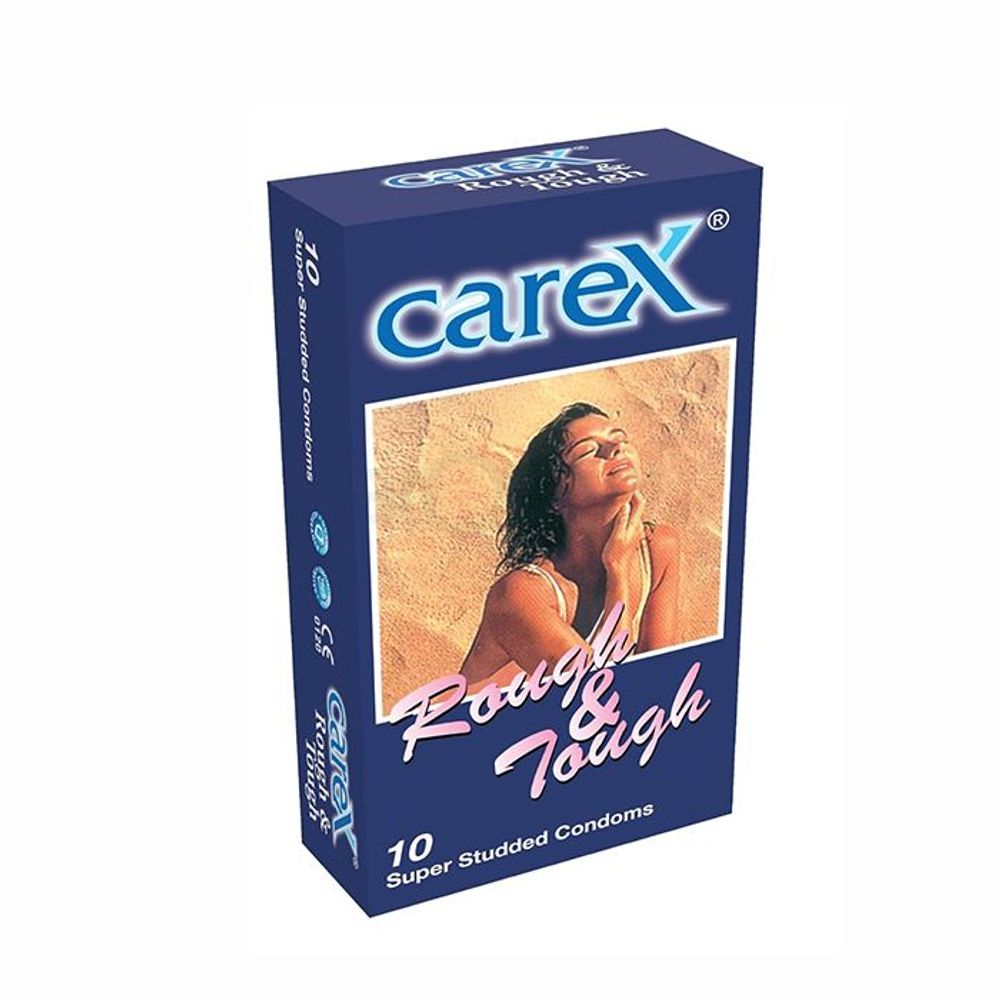Carex Extra Time Rough & Tough Condom 10 Pcs Pack (Made in Malaysia)  