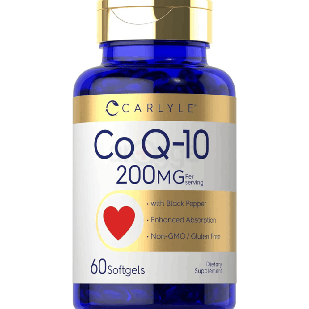 Carlyle CoQ10 200mg Softgels | 60 Count		  