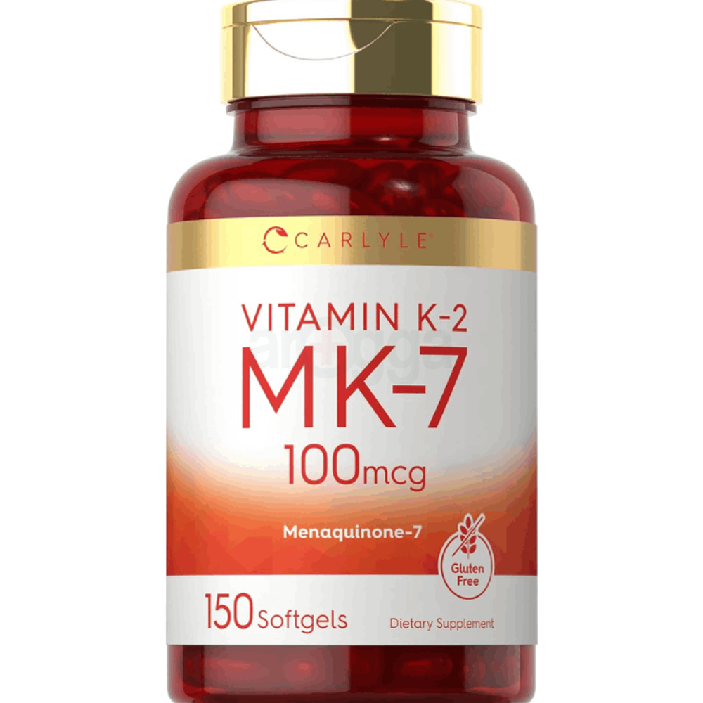 Carlyle Vitamin K2 MK7 100 mcg | 150 Softgels  