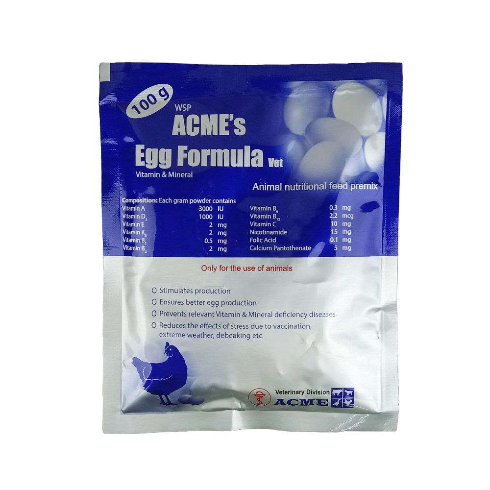 Acme's Egg Formula Vet  