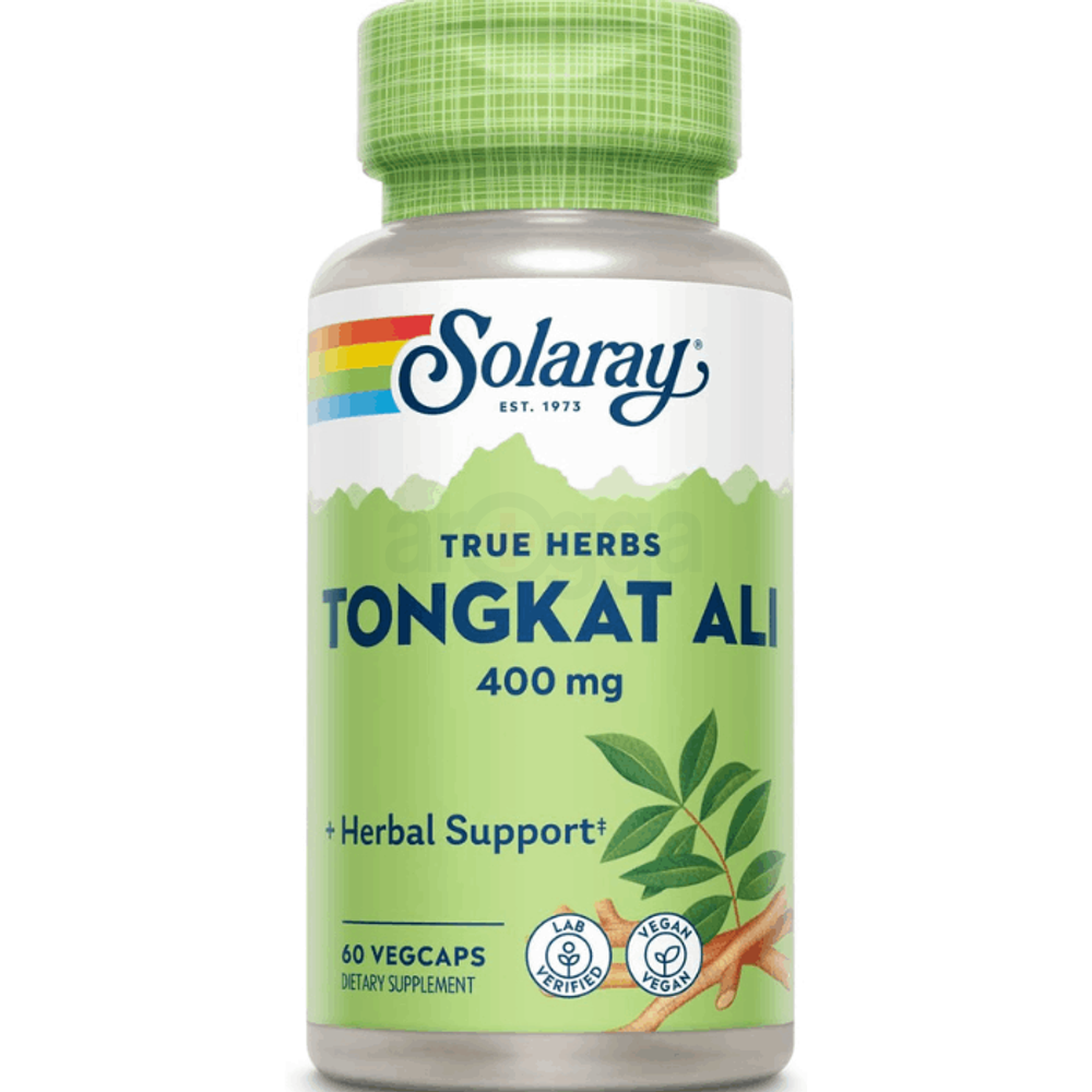 SOLARAY Tongkat Ali 400 mg - 60 Capsules		  