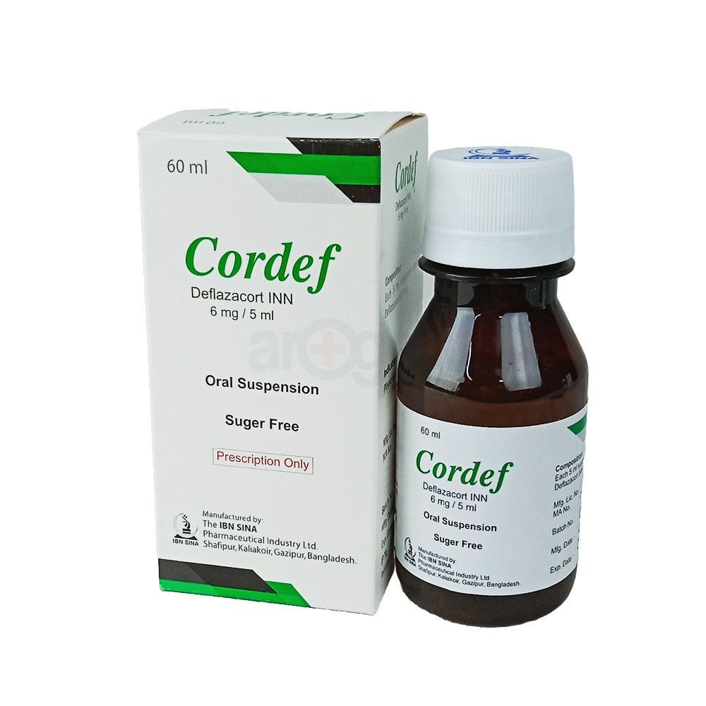 Cordef 6mg/5ml syrup
