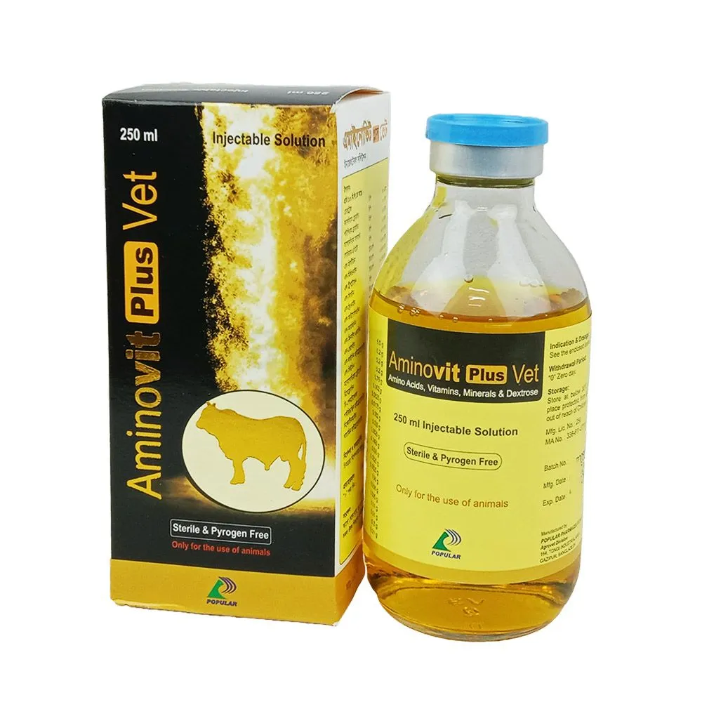 Aminovit Plus Vet Injectable Solution 250ml  