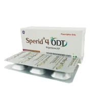 Sperid 4 ODT 4mg tablet