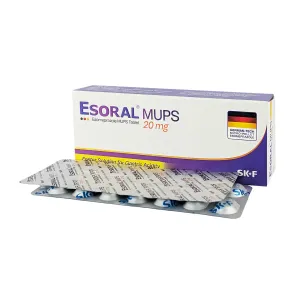 Esoral Mups 20mg Tablet